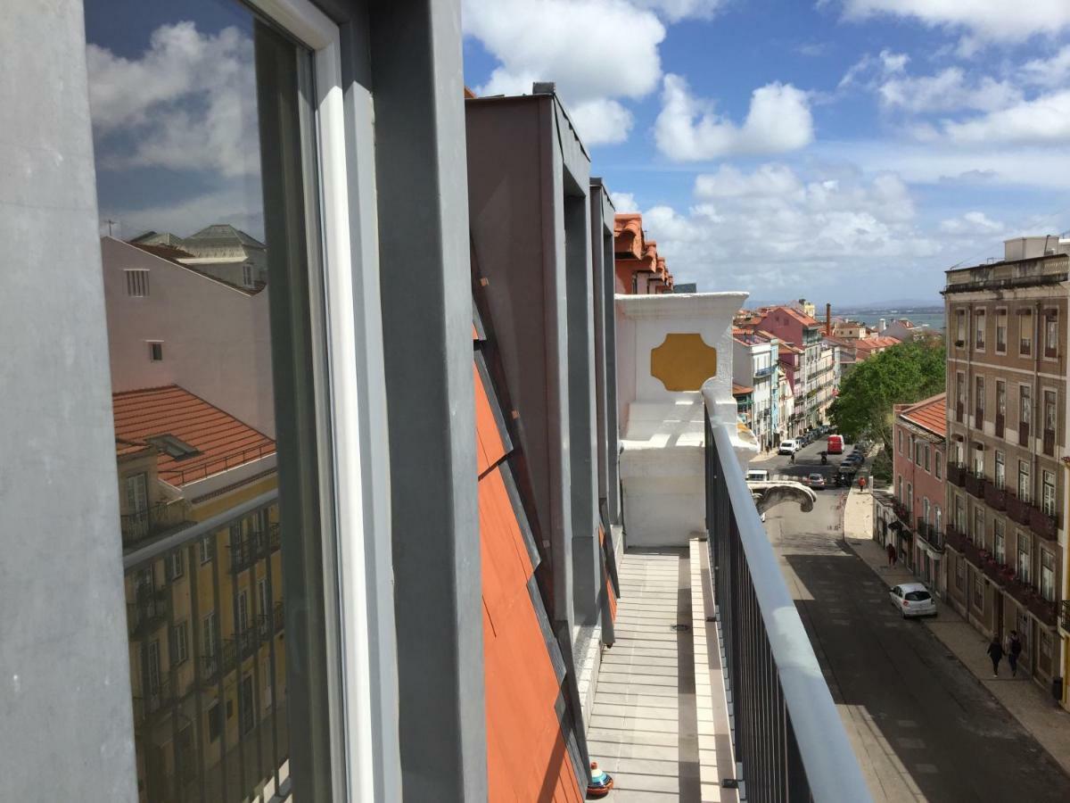 Apt Lumineux Terrasse Principe Real Lägenhet Lisboa Exteriör bild